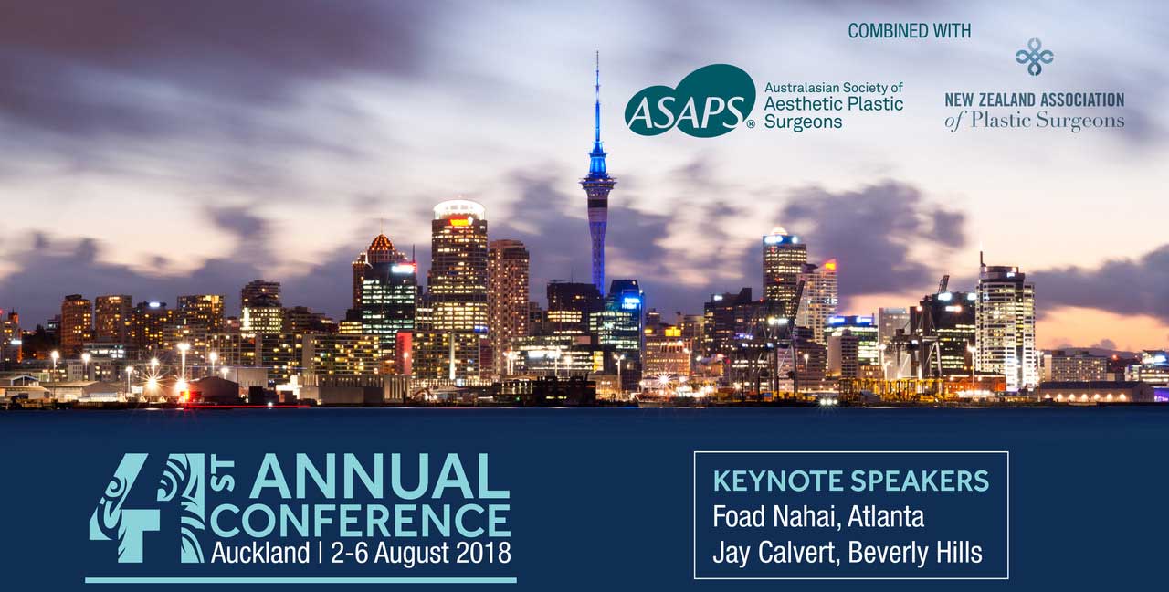 41st Annual ASAPS and NZAPS combined Conference, Auckland, New Zealand