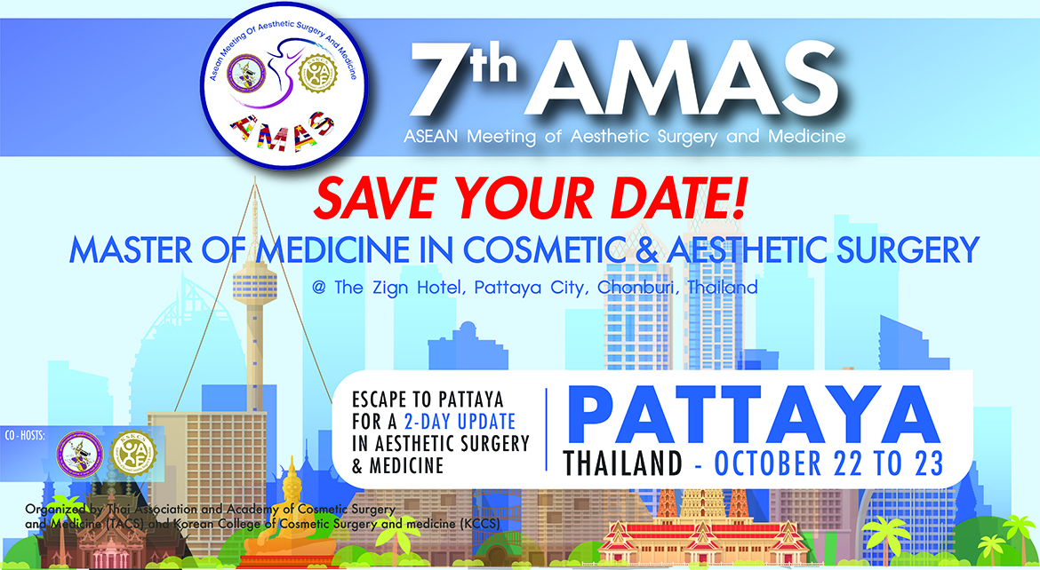 ASEAN Meeting Of Aesthetic Surgery And Medicine, AMAS 2022