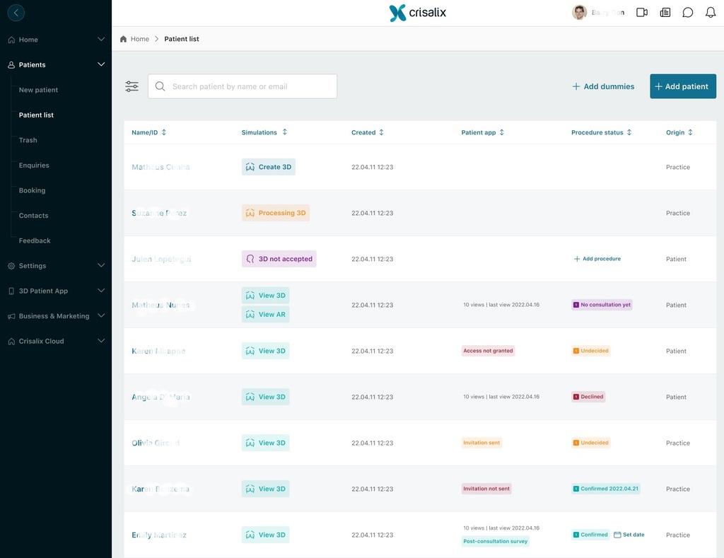 Latest update: New dashboard + unlock even more patient insights to improve your practice